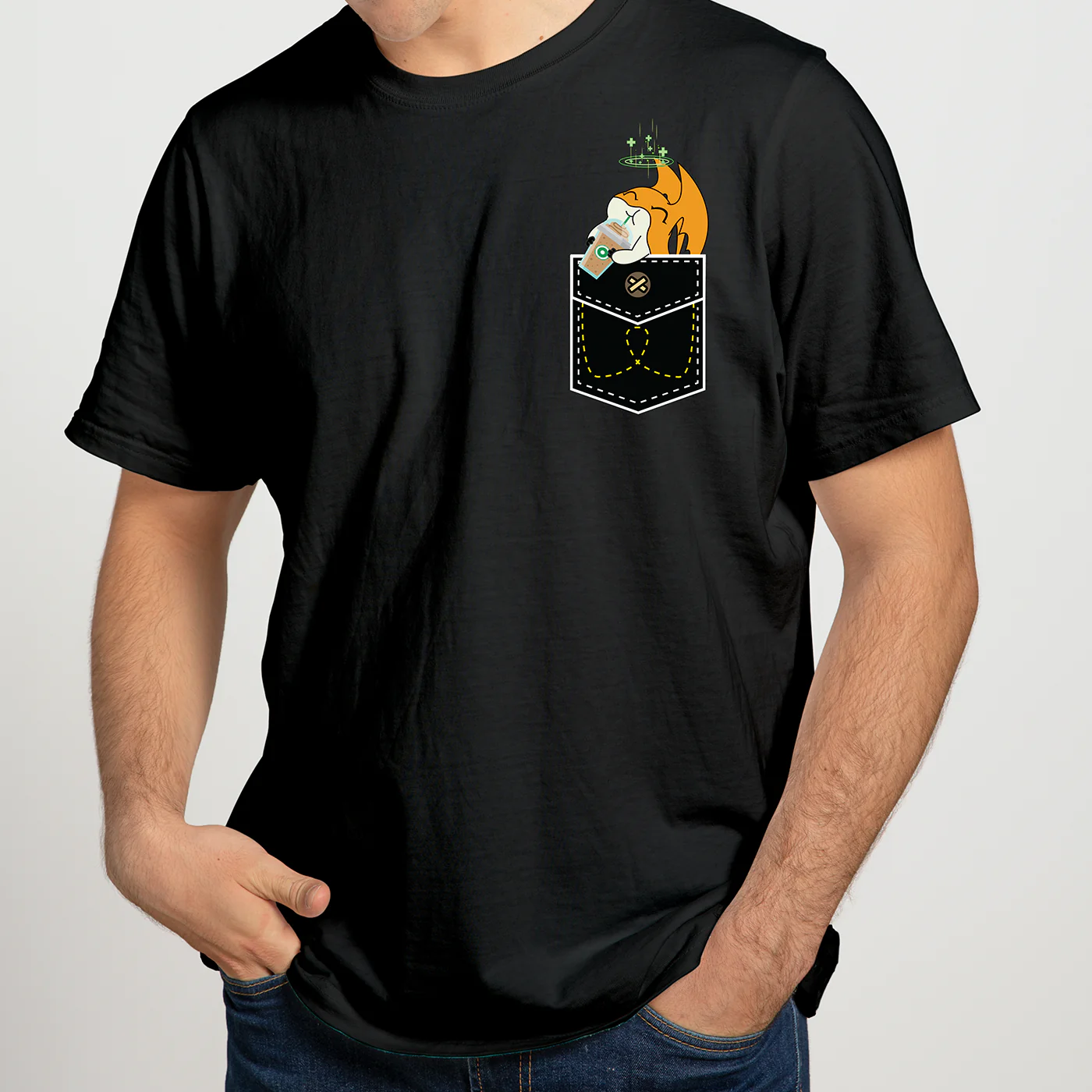 Patamon Pocket Series Tee - Image 3