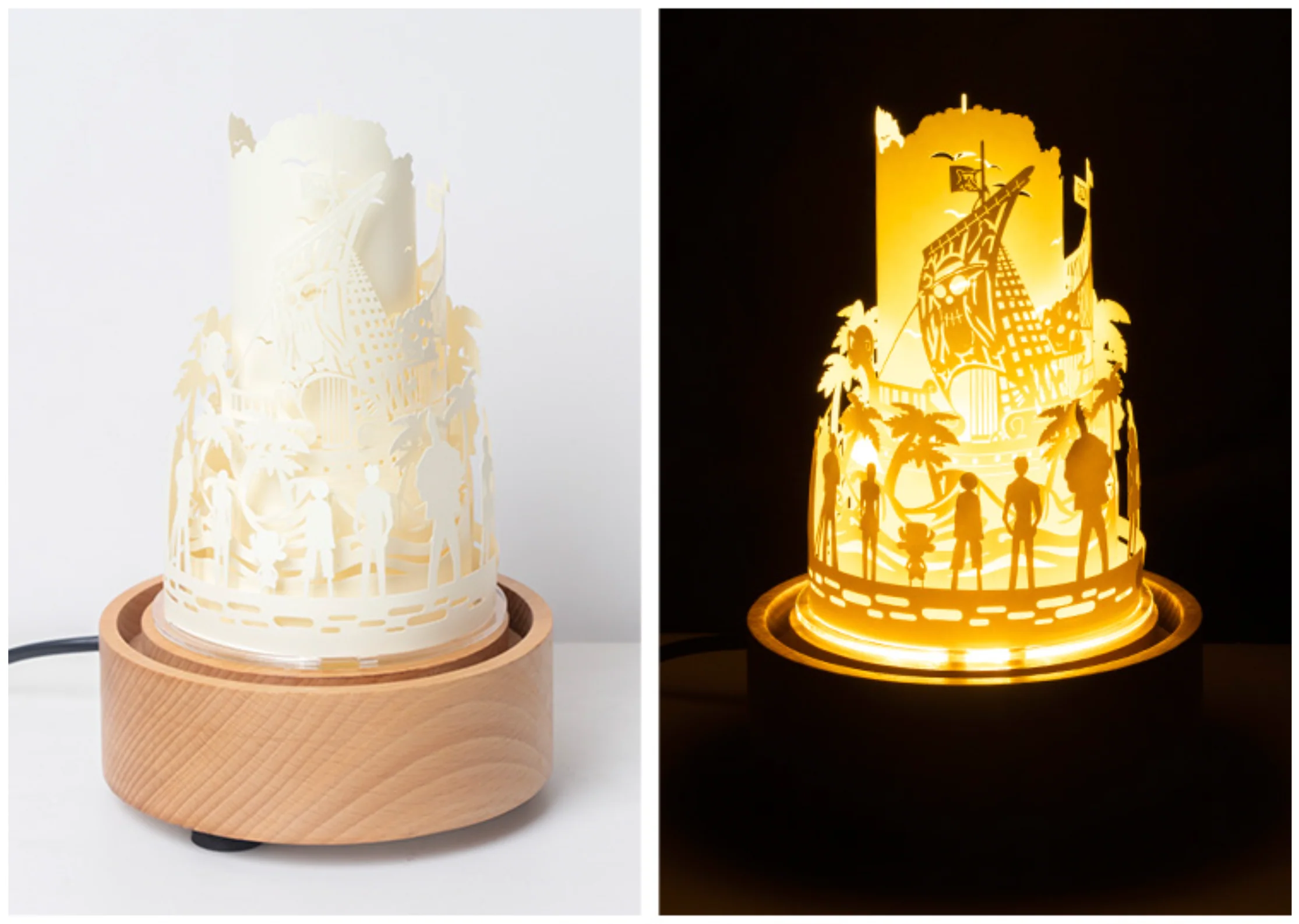 Pirate Kings Paper Cut-out Night Lamp - Image 5