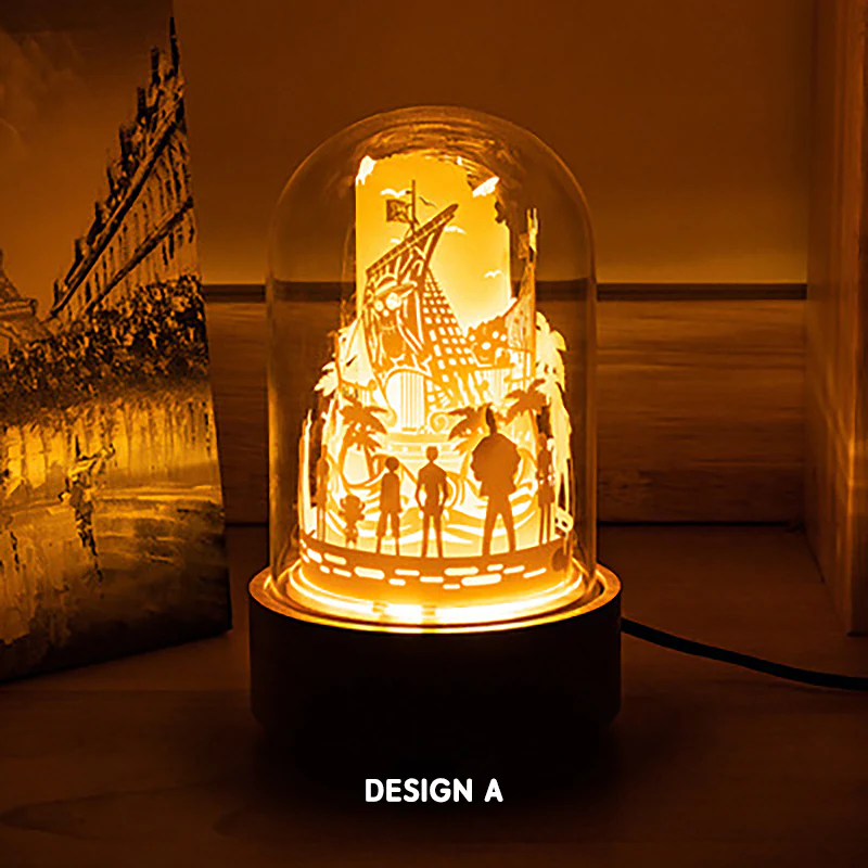 Pirate Kings Paper Cut-out Night Lamp - Image 6