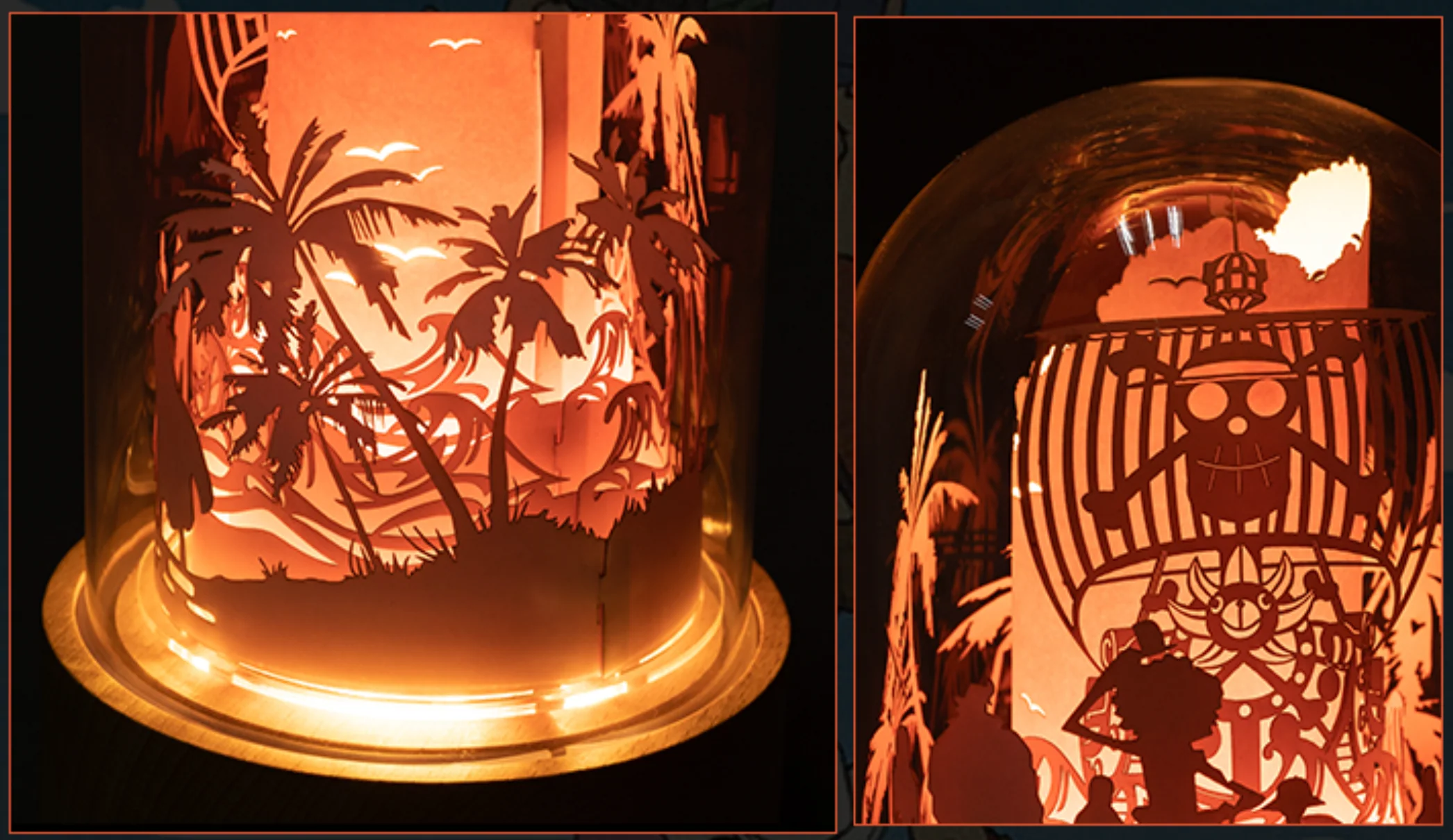 Pirate Kings Paper Cut-out Night Lamp - Image 8