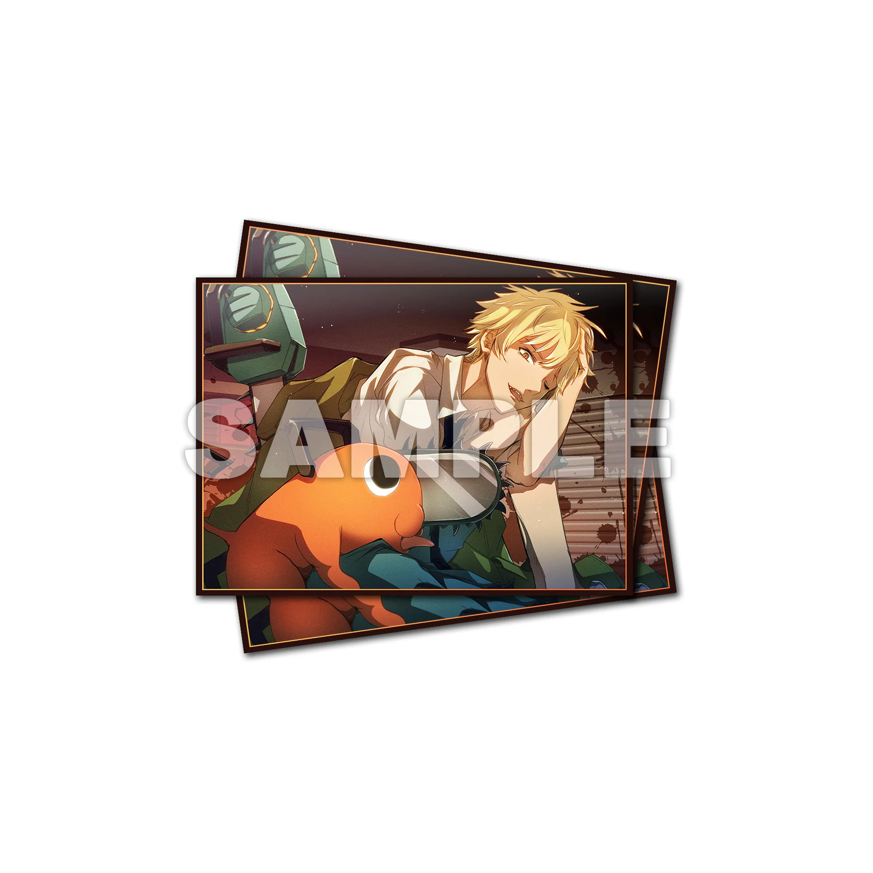 Pochita & Denji Standard Size Card Sleeves