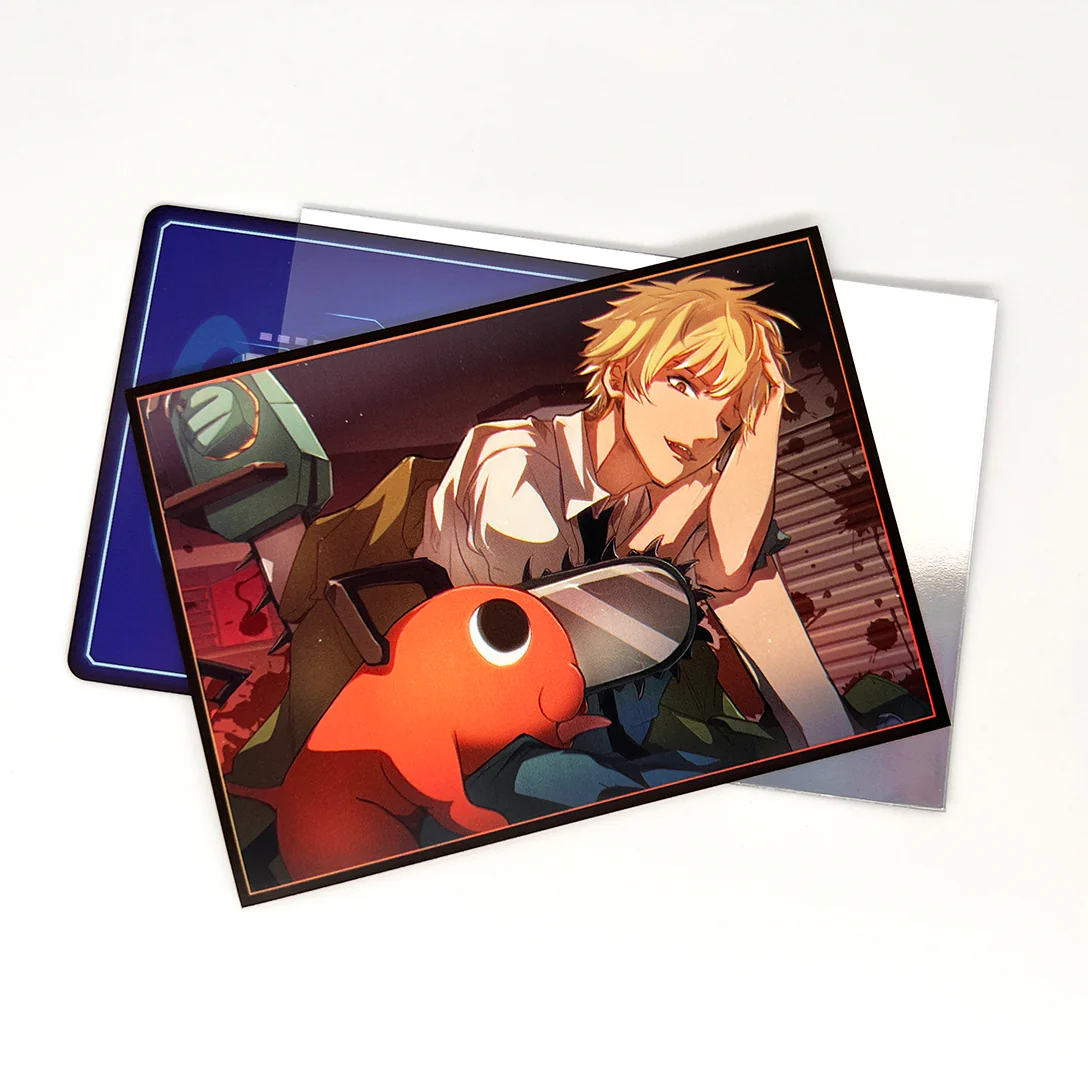 Pochita & Denji Standard Size Card Sleeves - Image 4