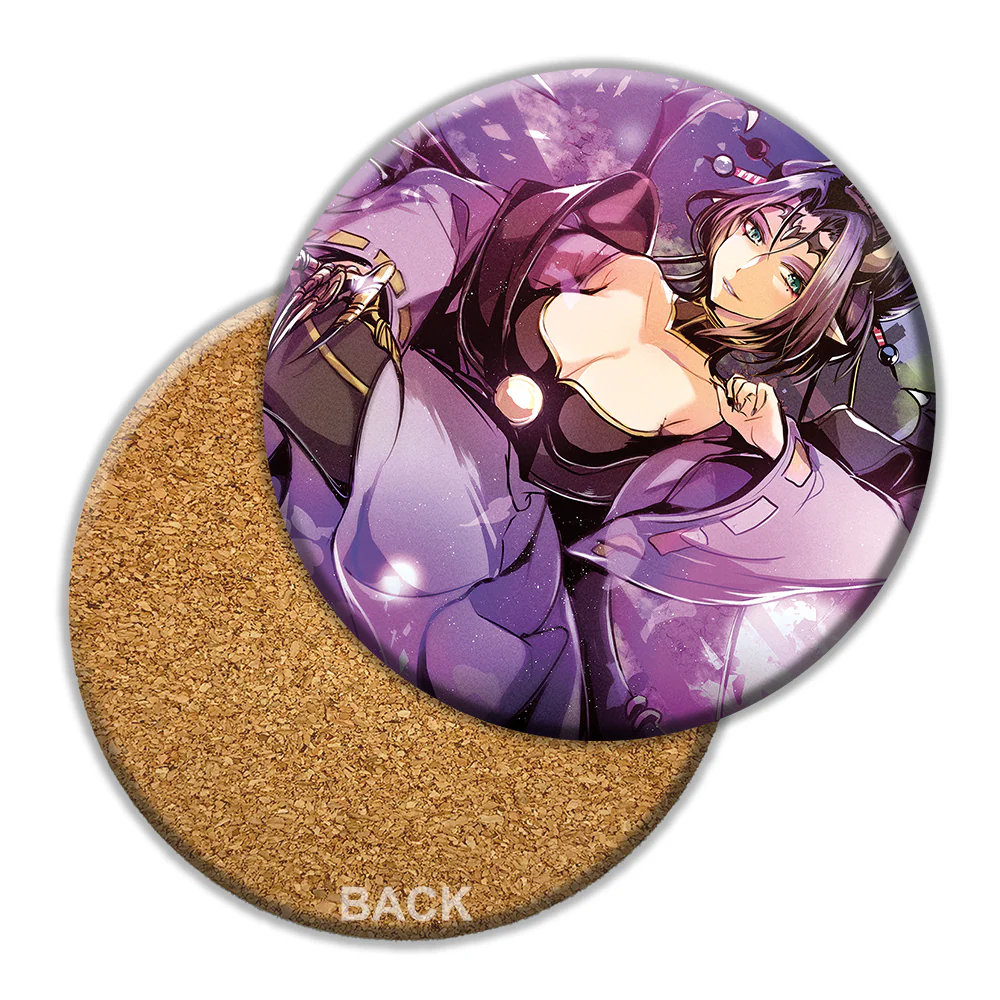 Queen of Lust Lilithmon Ceramic Coaster