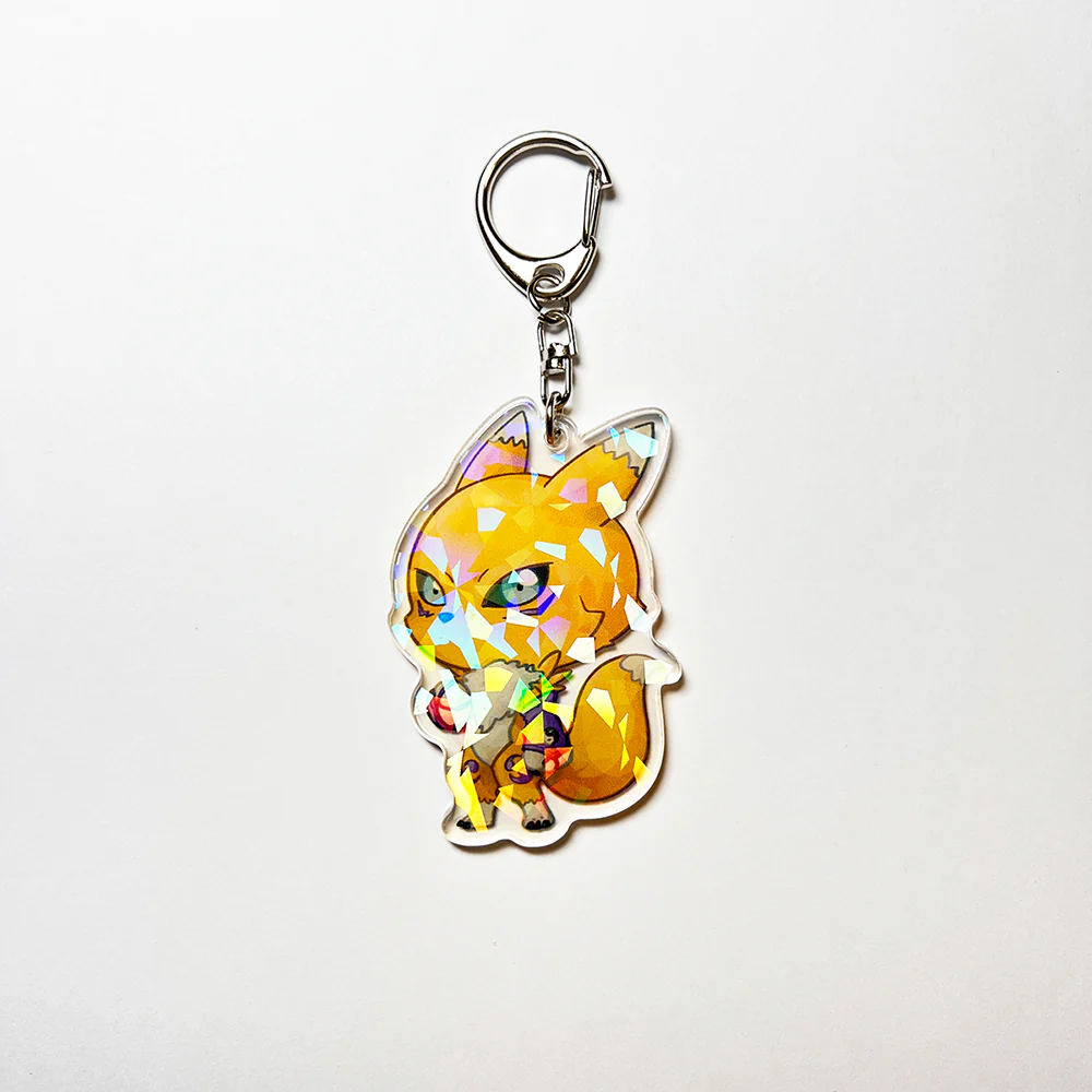 Renamon Chibi Acrylic Keychain - Image 2