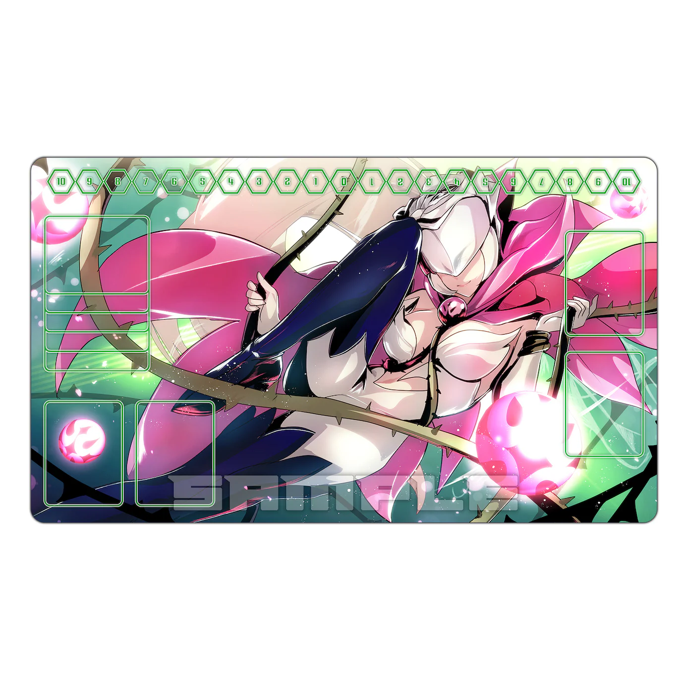 Rosemon Burst Mode Love & Beauty TCG Playmat