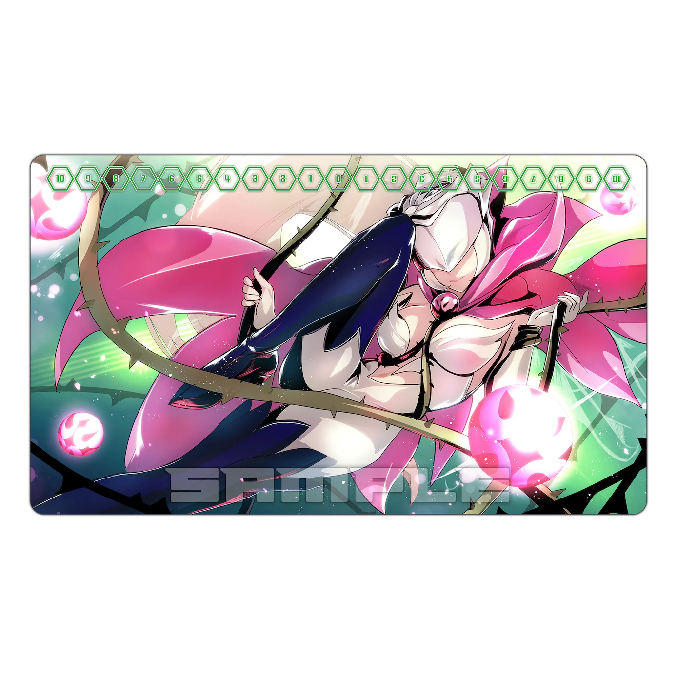 Rosemon Burst Mode Love & Beauty TCG Playmat - Image 2