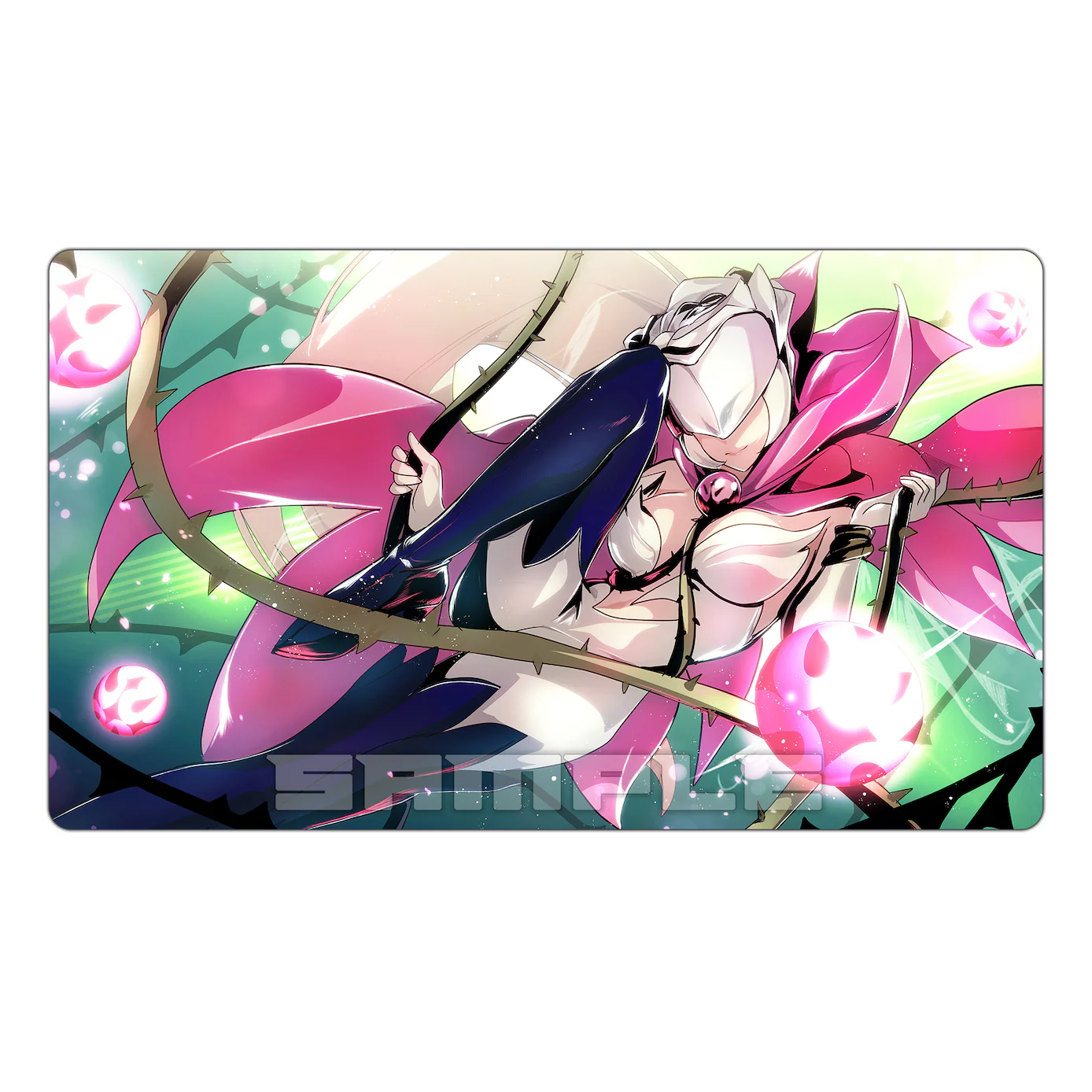 Rosemon Burst Mode Love & Beauty TCG Playmat - Image 3