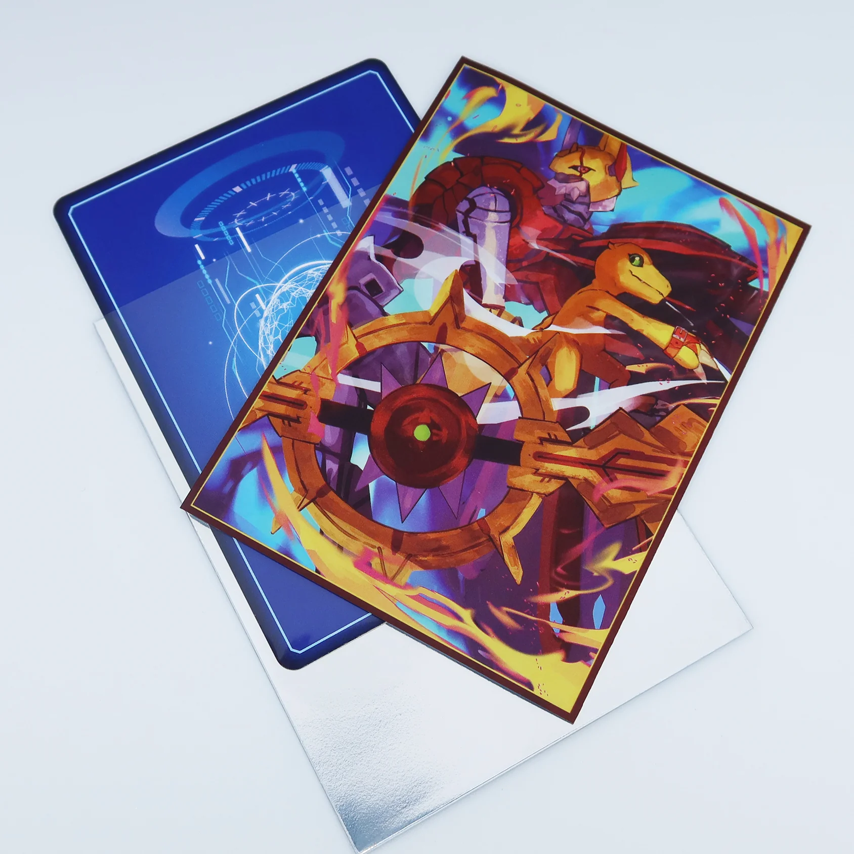 ShineGreymon & Agumon Standard Size Card Sleeves - Image 4