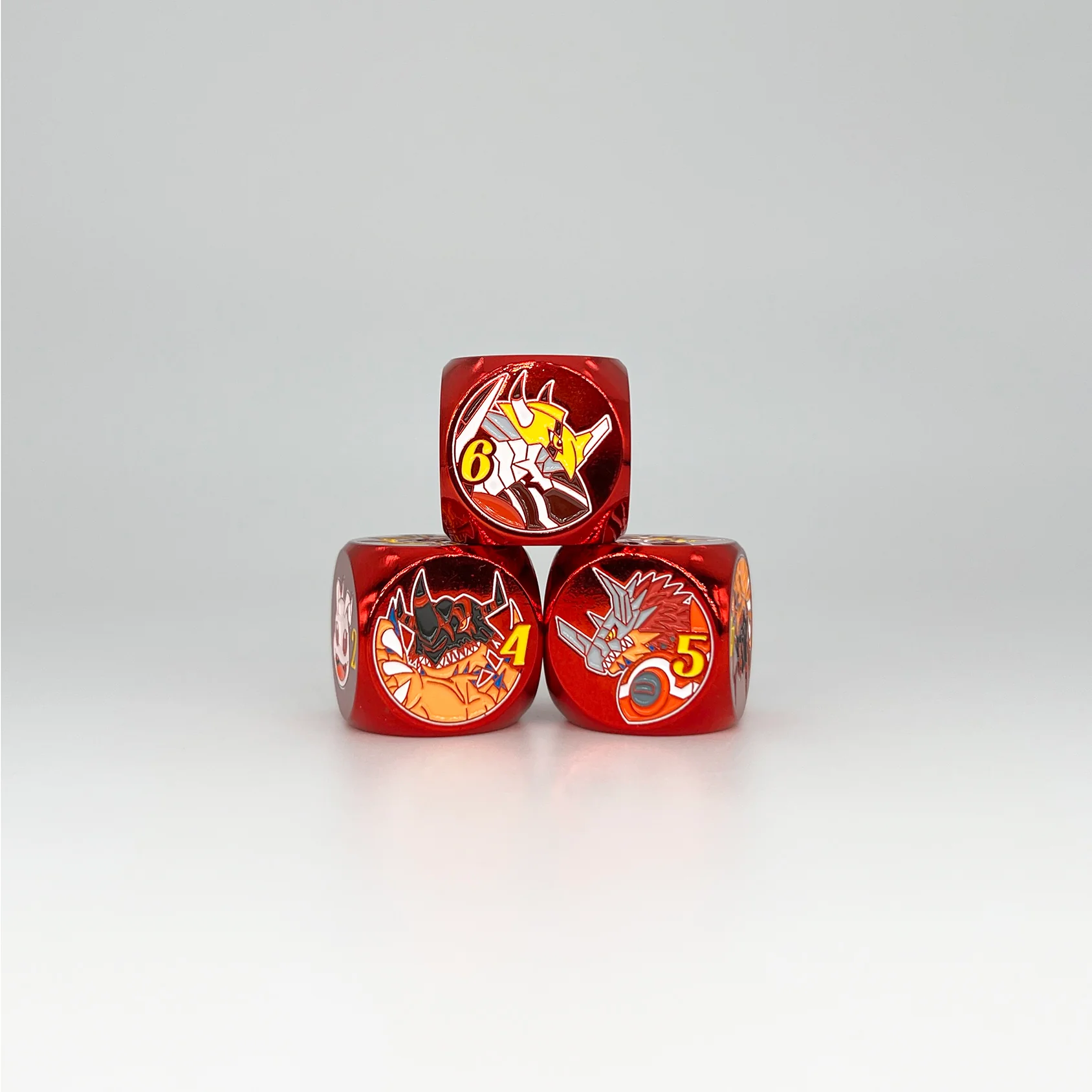 ShineGreymon Evolution Metal Dice [Limited Quantities in Stock] - Image 3