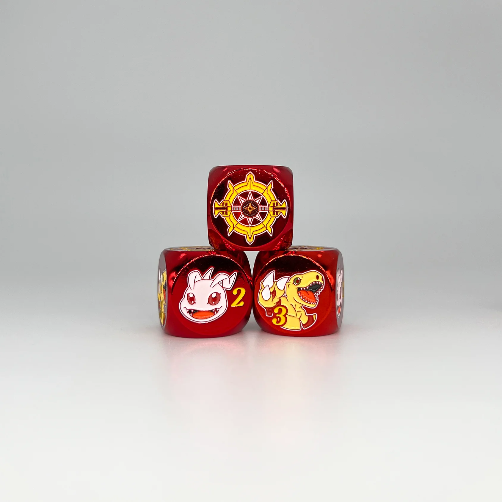 ShineGreymon Evolution Metal Dice [Limited Quantities in Stock] - Image 4