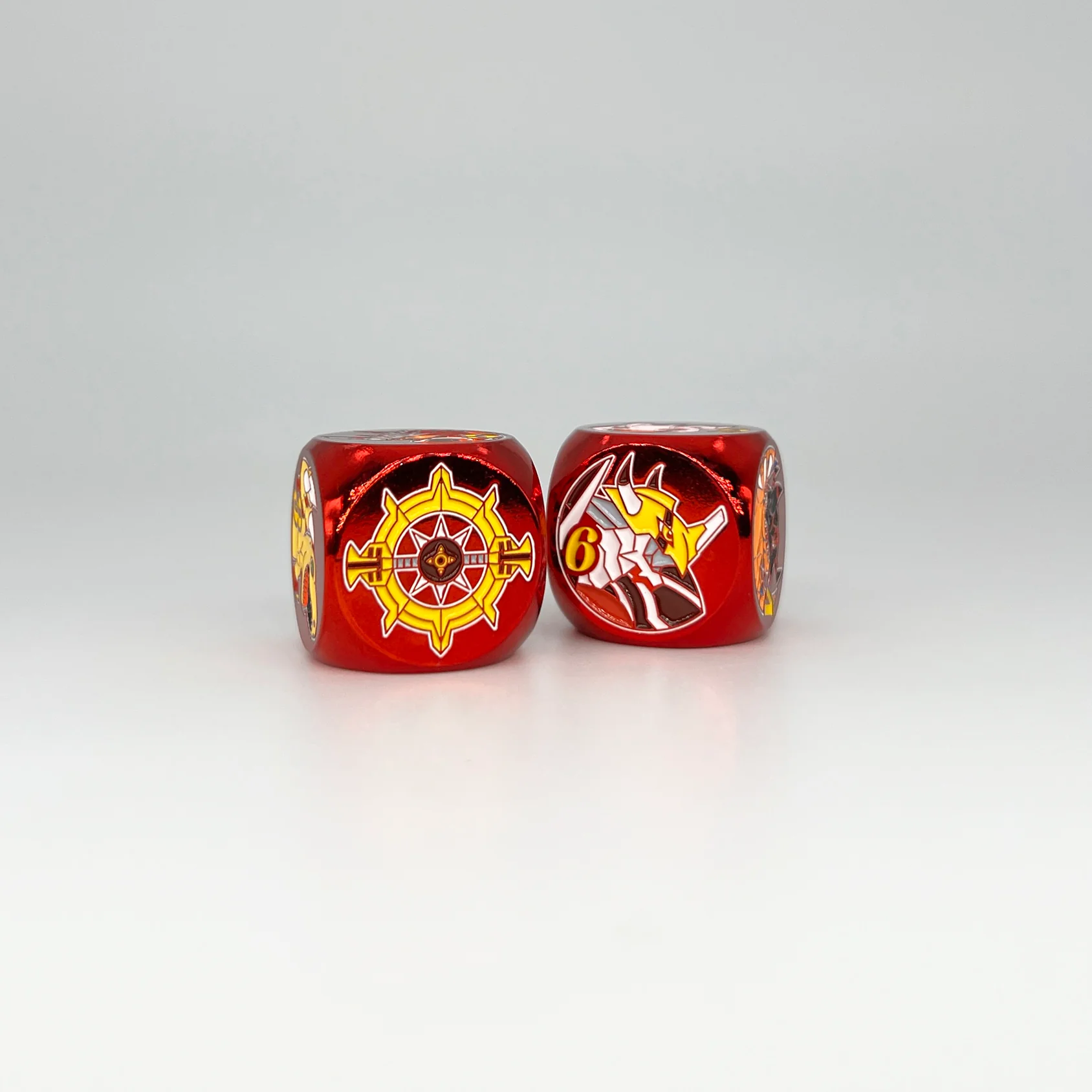 ShineGreymon Evolution Metal Dice [Limited Quantities in Stock] - Image 5
