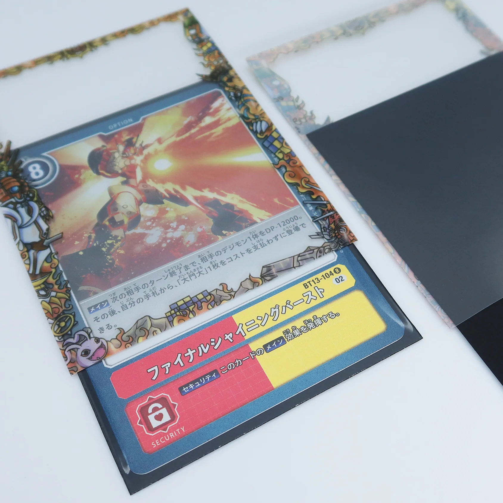 ShineGreymon Printed Border Oversleeves - Image 3