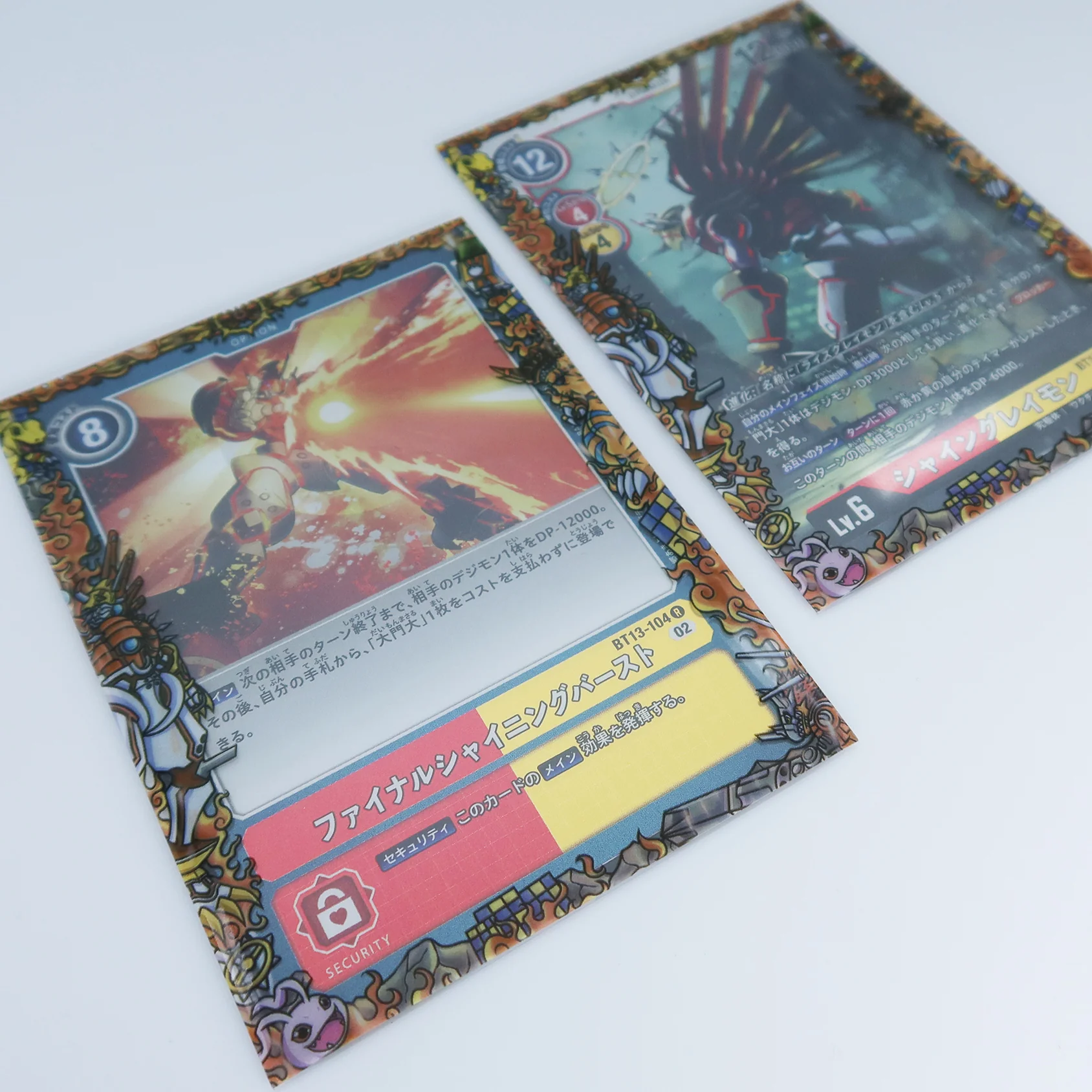 ShineGreymon Printed Border Oversleeves - Image 6