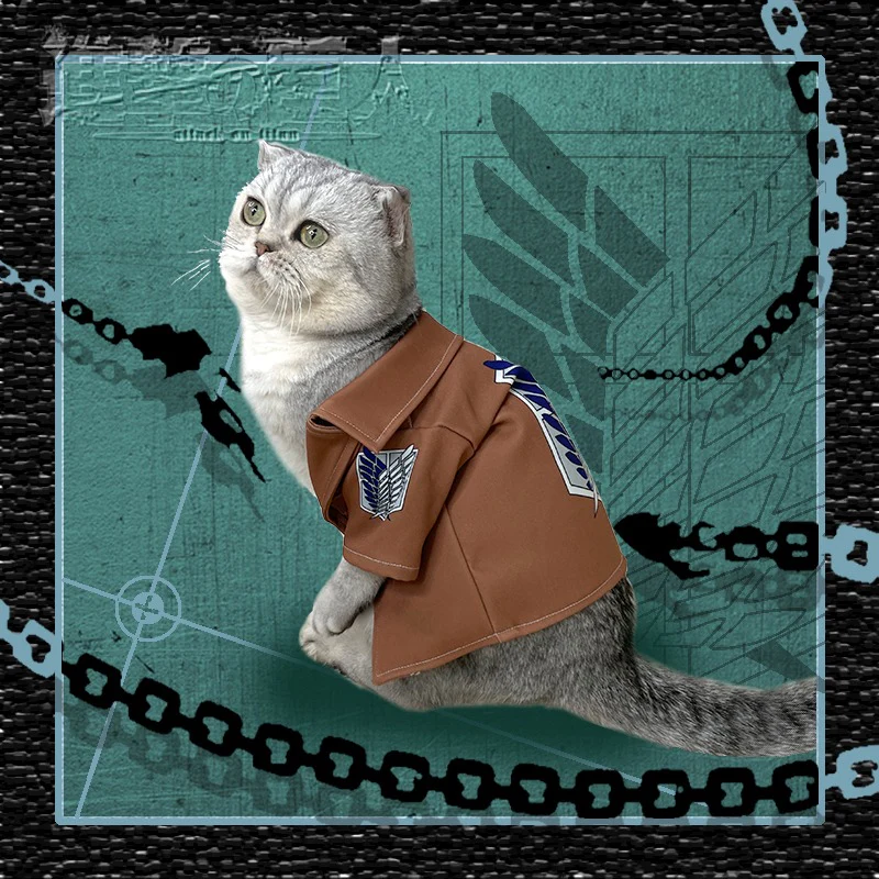 Shingeki no Kyojin Survey Corps Jacket Pet Costume [Attack on Titan] - Image 3