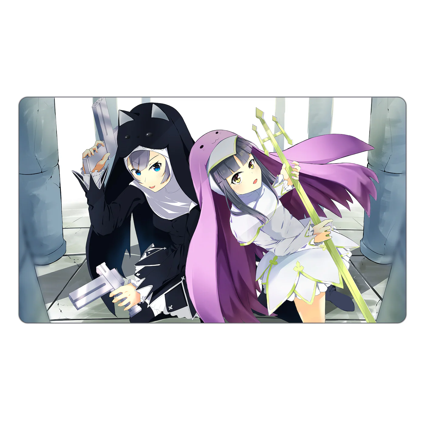 Sistermon Noir & Sistermon Blanc TCG Playmat - Image 3