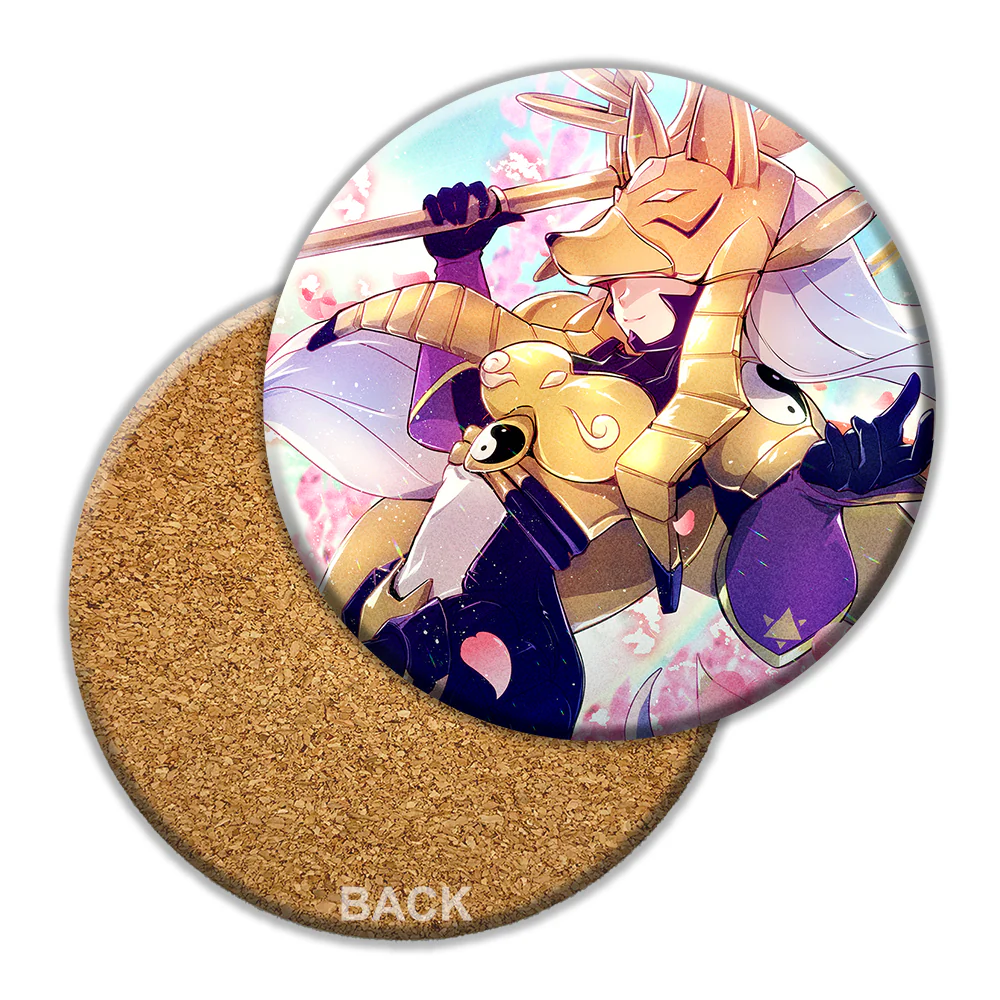 Spirit Strike Sakuyamon Ceramic Coaster