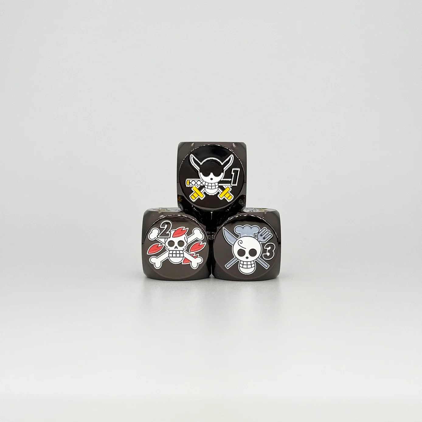 Straw Hats Jolly Roger Metal Dice [Limited Quantities in Stock] - Image 5