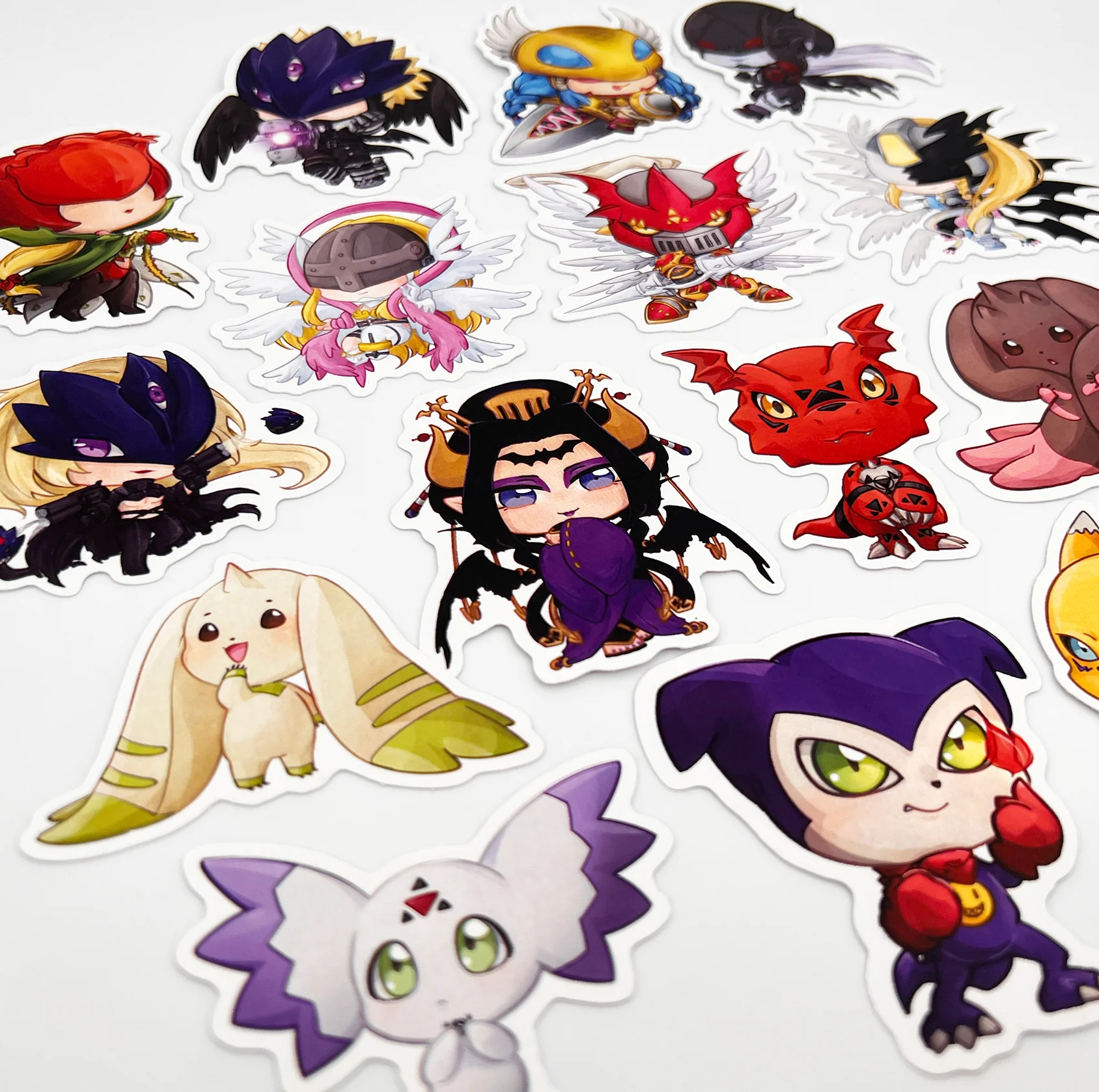 Tamers & Ladies Matte Type Kiss Cut Sticker Set - Image 2