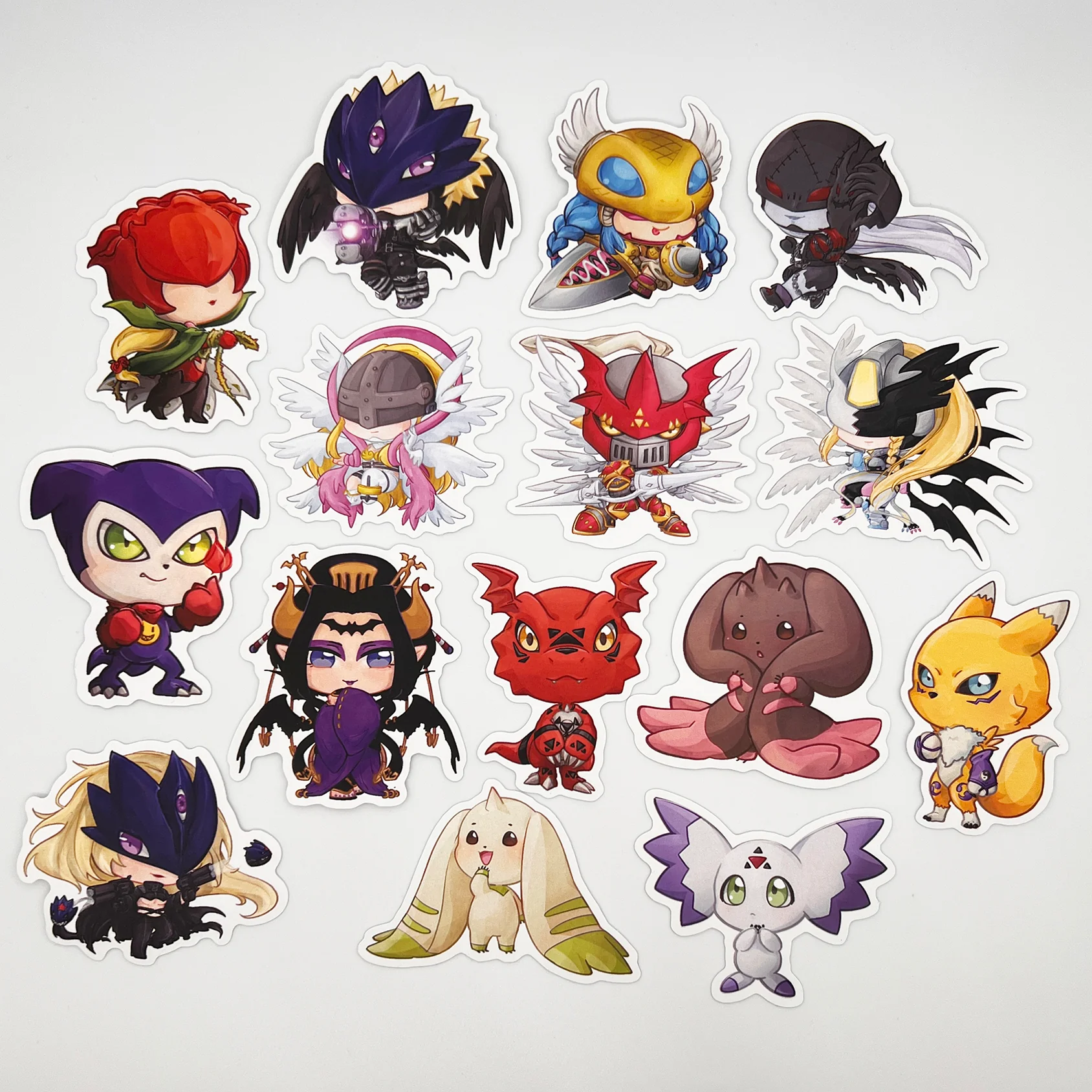 Tamers & Ladies Matte Type Kiss Cut Sticker Set - Image 4