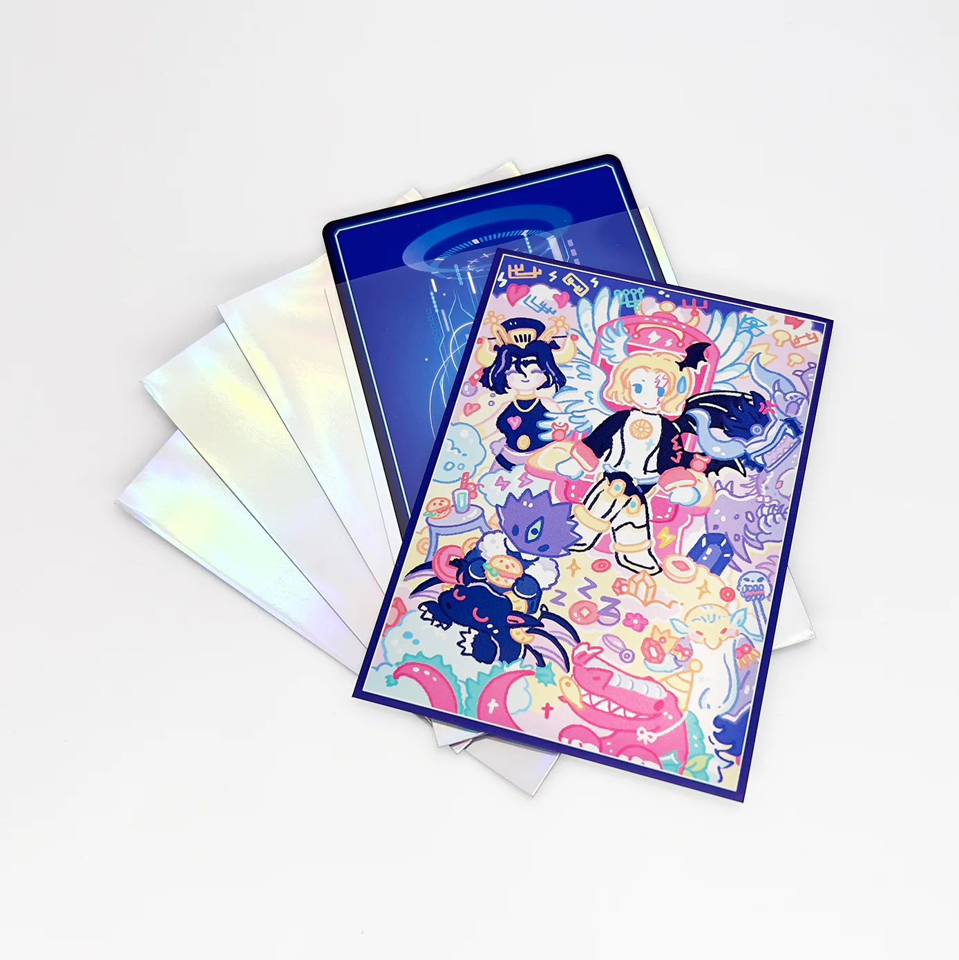 Seven Cute Demon Lords Standard Size Card Sleeves - Image 4