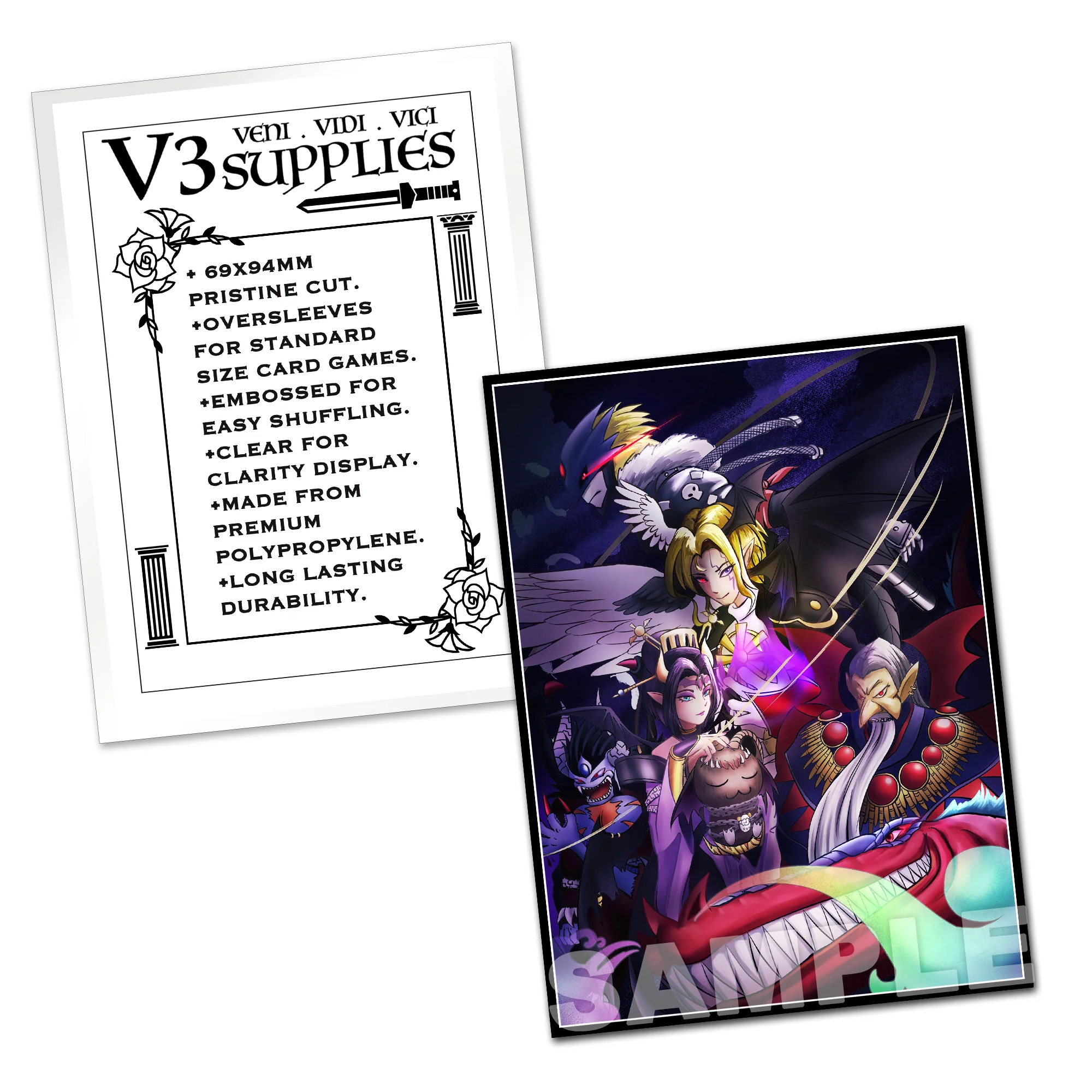 The Great Demon Lords Standard Size Card Sleeves - Image 2