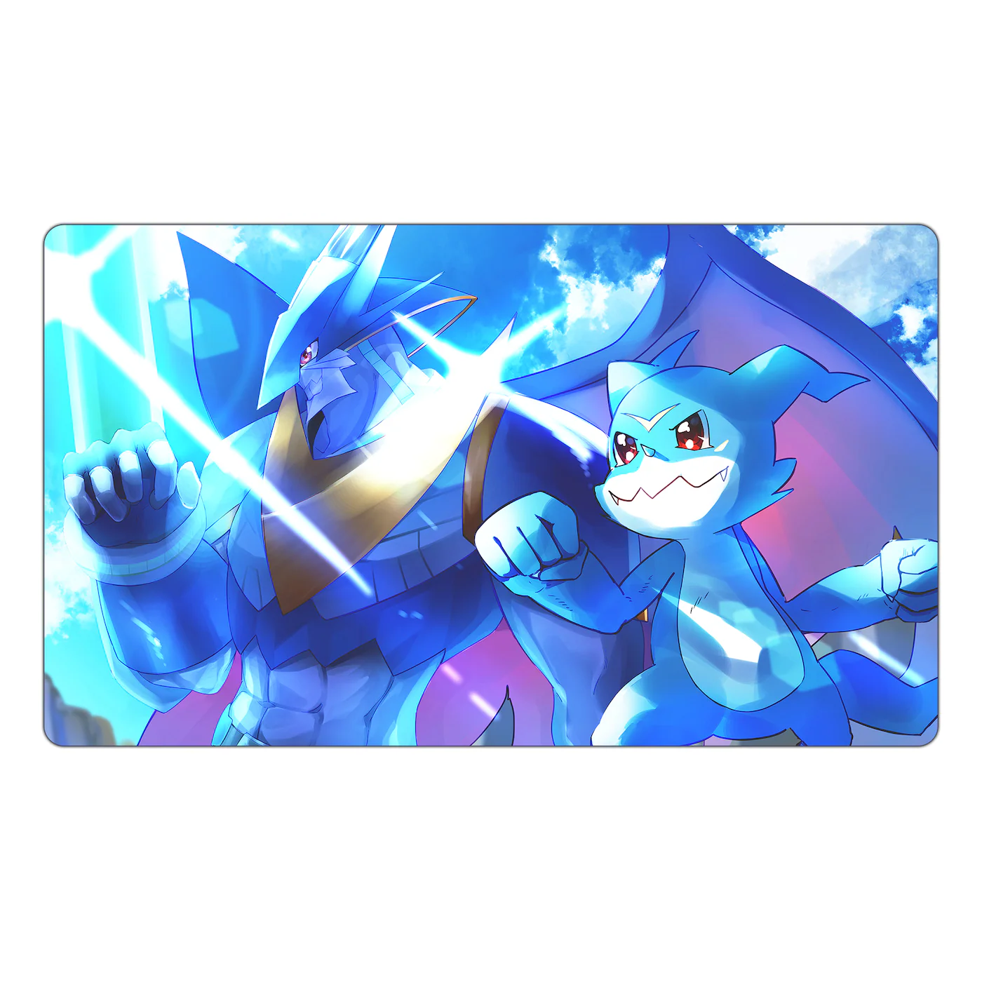 Ulforceveedramon & Veemon TCG Playmat - Image 3