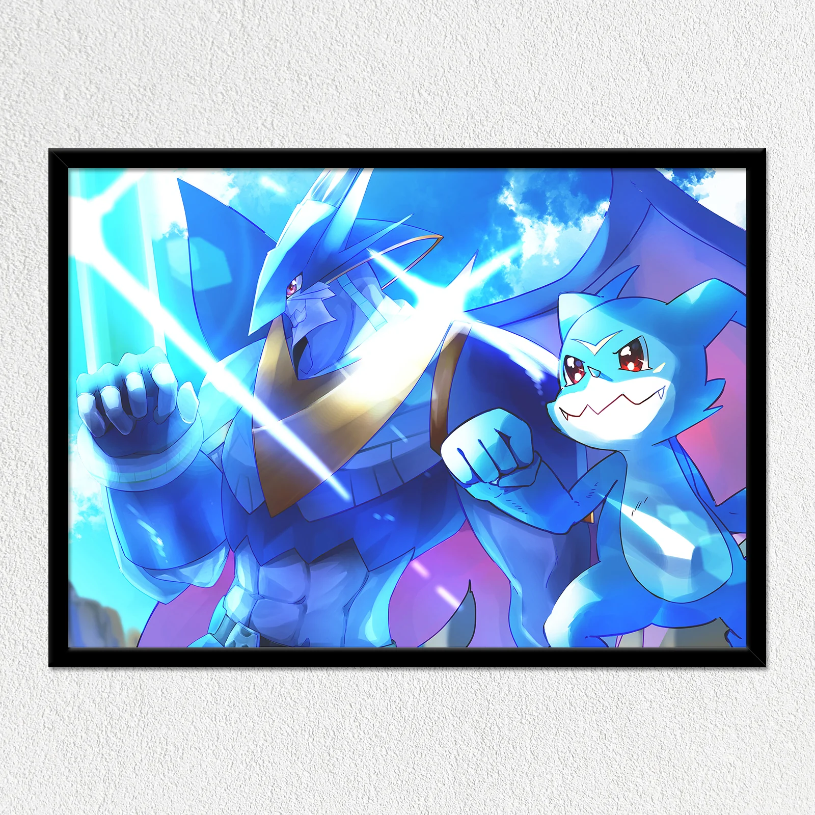 V-Force Mounted Art Print - Image 2
