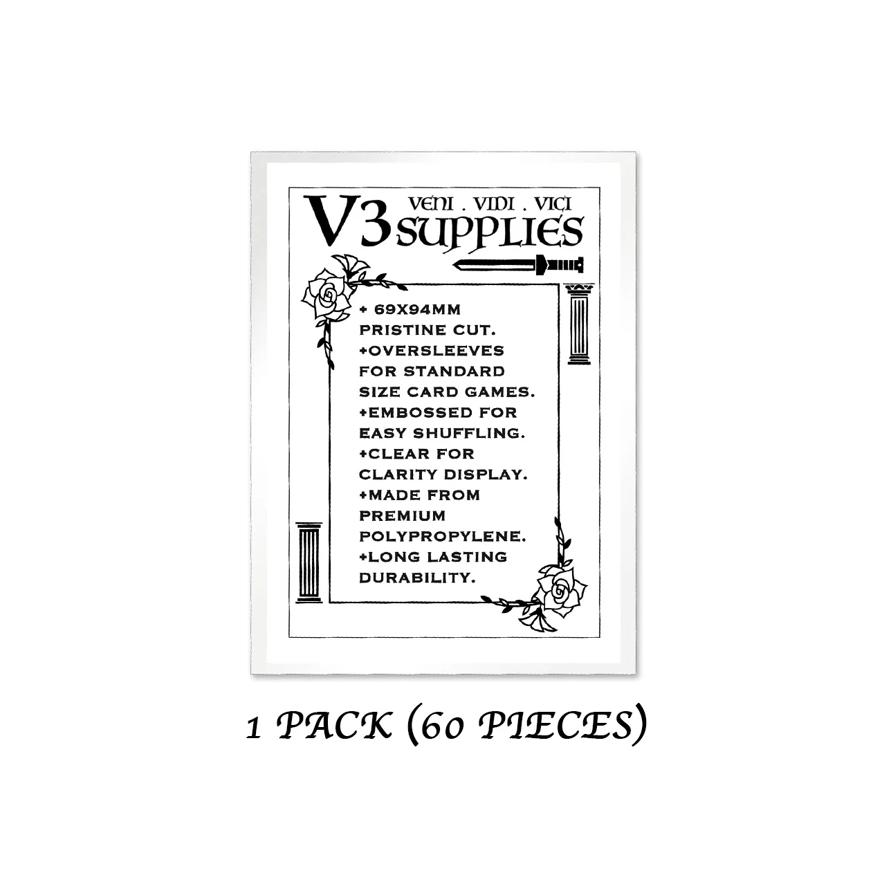 V3 Supplies Over Sleeves 69x94mm - Image 5