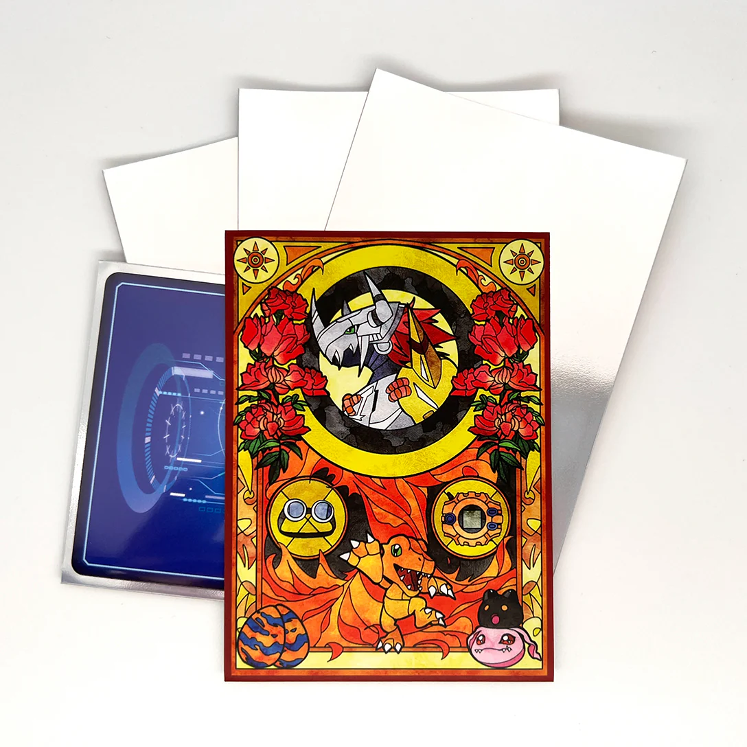 WarGreymon & Agumon Standard Size Card Sleeves - Image 3