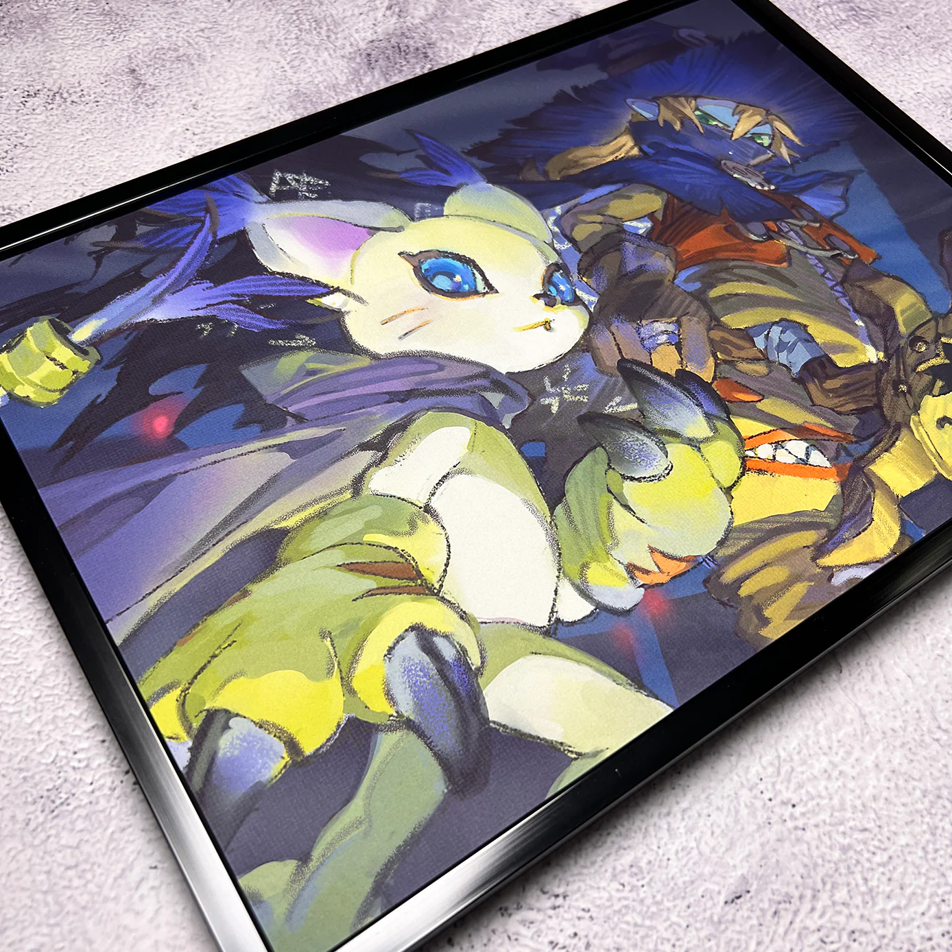 Wizard & Tail Night Adventures Mounted Art Print - Image 3