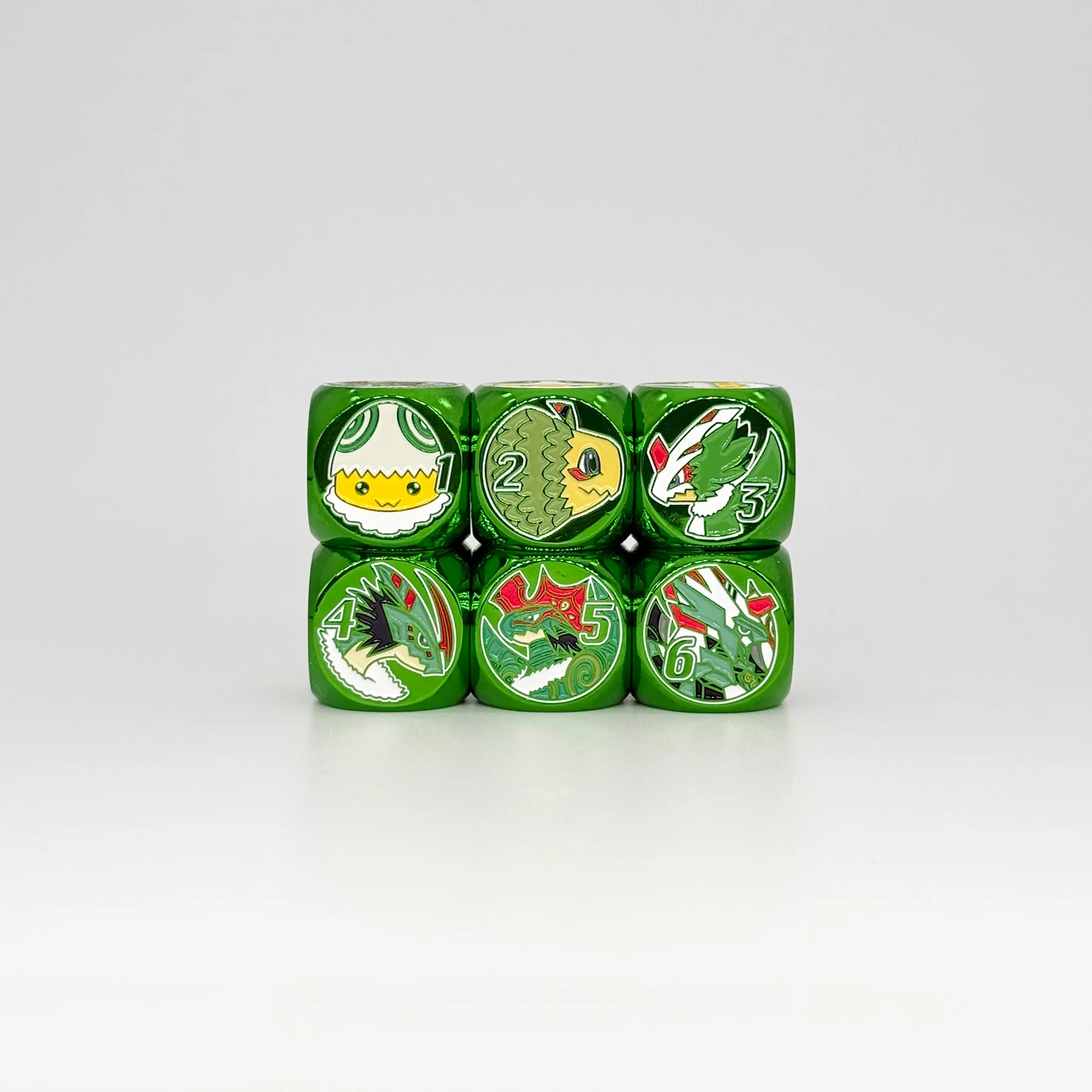 Zephaga Evolutions Metal Dice [Limited Quantities in Stock] - Image 3
