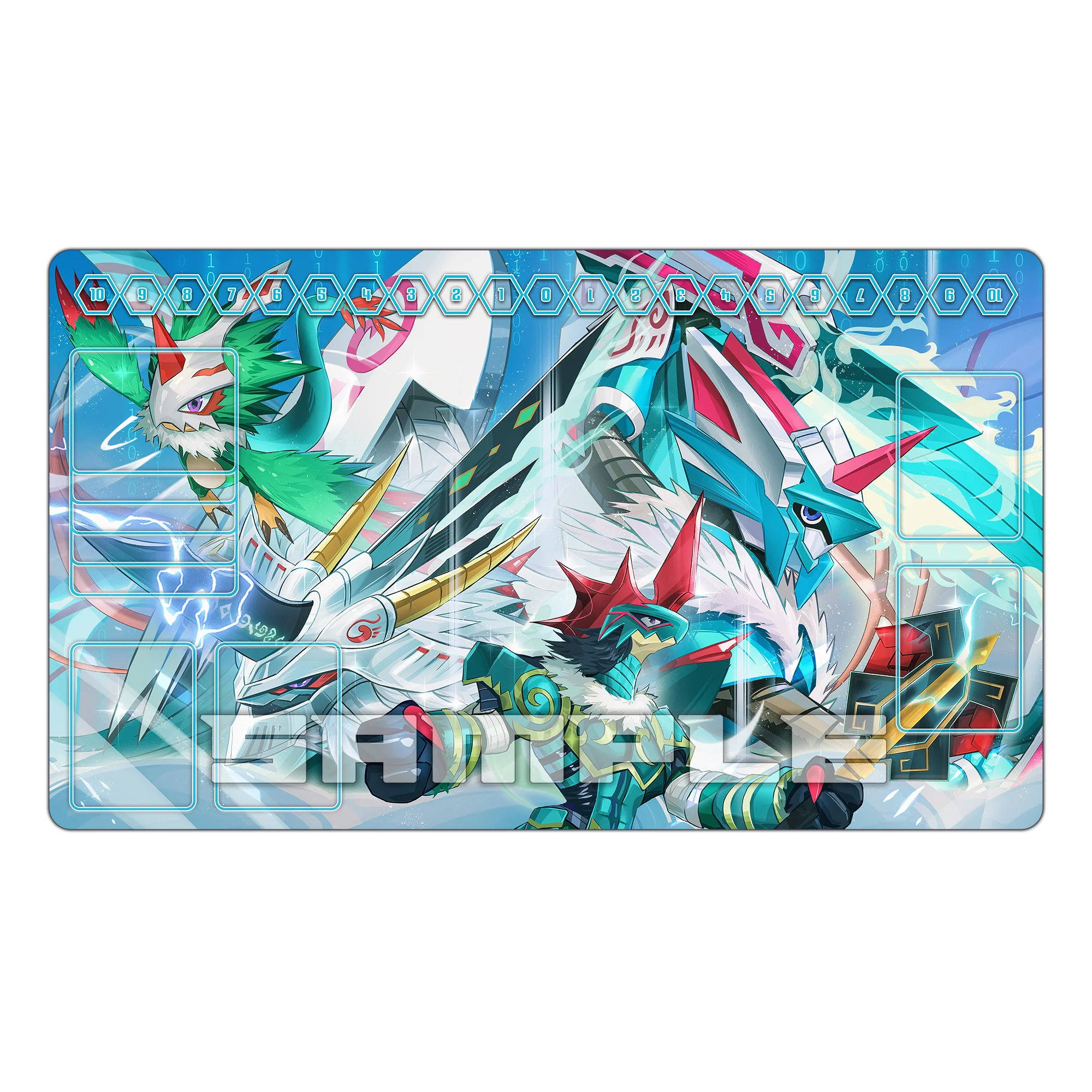 Zephaga Vortex Evolutions TCG Playmat