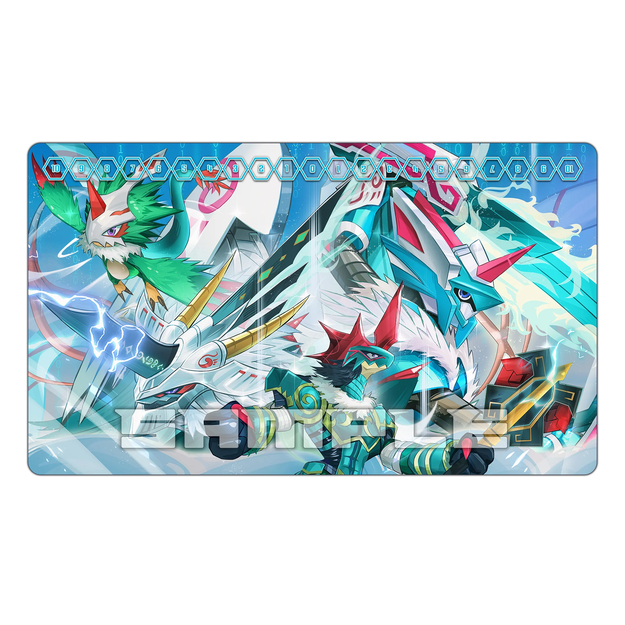 Zephaga Vortex Evolutions TCG Playmat - Image 2